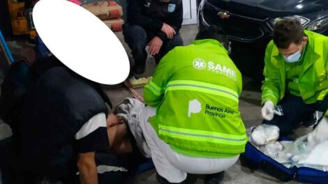 Los bomberos de Lanús atendieron un parto en el destacamento