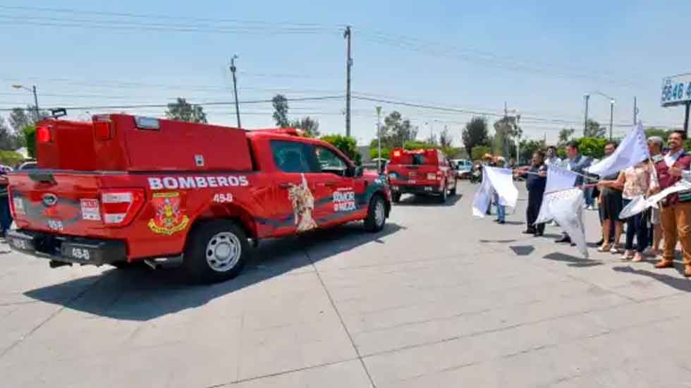 Nuevas unidades para el Cuerpo de Bomberos de Nezahualcóyotl