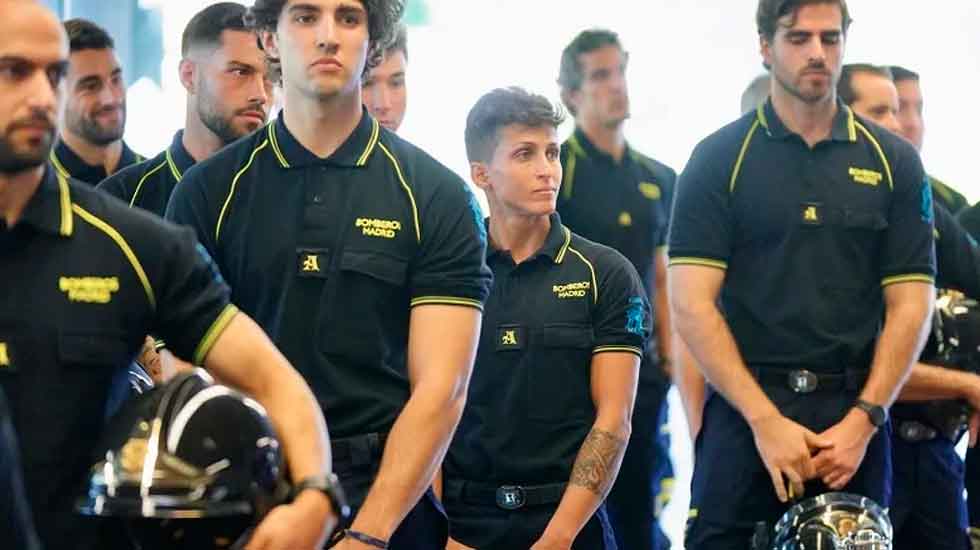 Madrid incorpora a la primera mujer bombero especialista de su historia