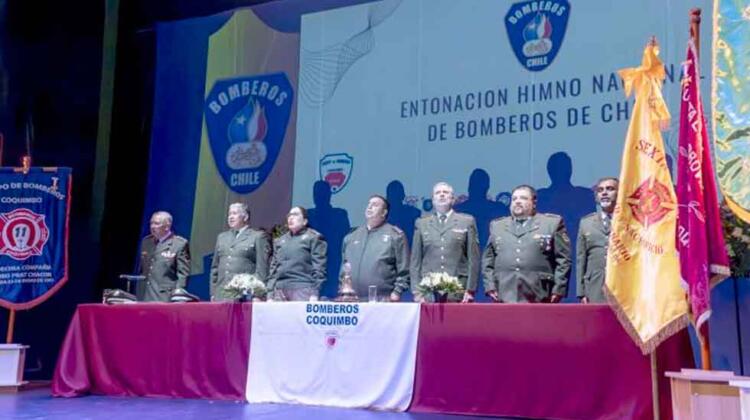 Bomberos de Coquimbo conmemoran 145 años de vida