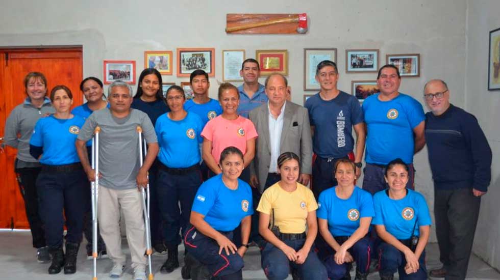 En el Día del Bombero el Cuartel de Campo Quijano recibió su personería jurídica