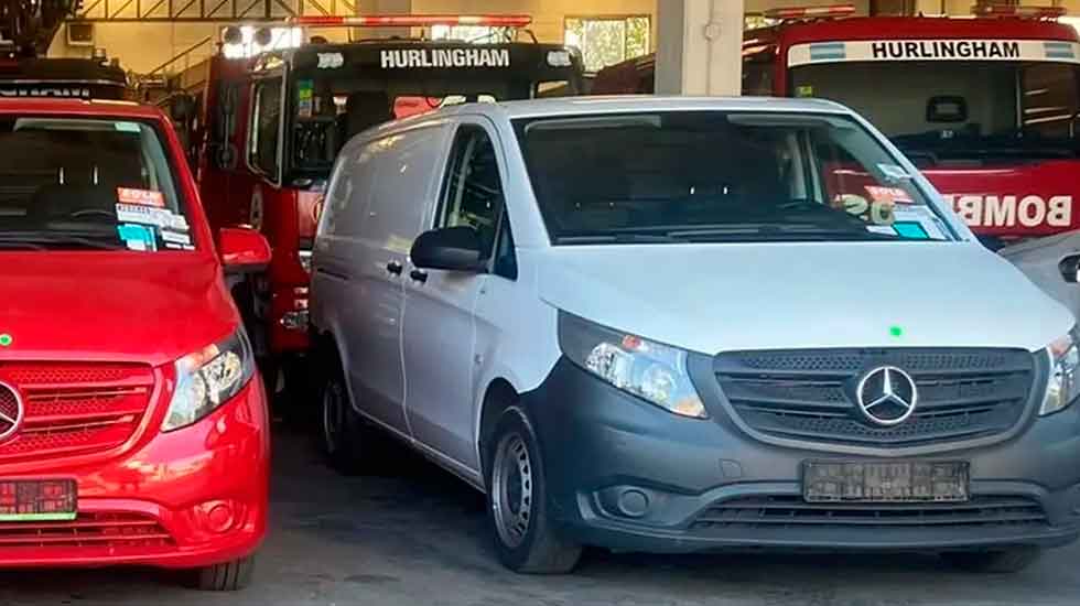 Bomberos Voluntarios de Hurlingham sumaron modernos móviles