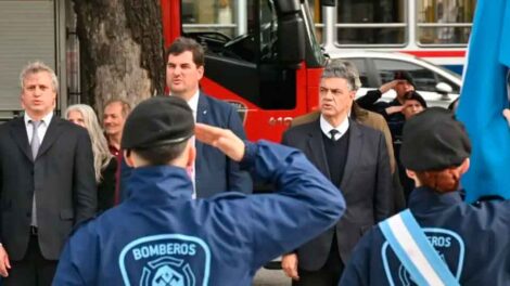 La Ciudad recordó a sus bomberos caídos en cumplimiento del deber