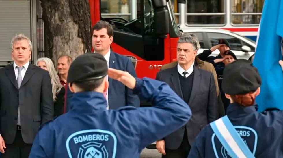 La Ciudad recordó a sus bomberos caídos en cumplimiento del deber