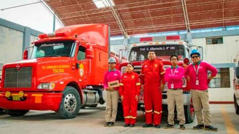 Bomberos reciben cable e internet gracias a empresa solidaria