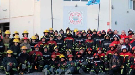 Bomberos de Rawson celebró su aniversario y recibió equipamiento