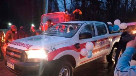 Nuevo móvil para los Bomberos Voluntarios de Lago Puelo