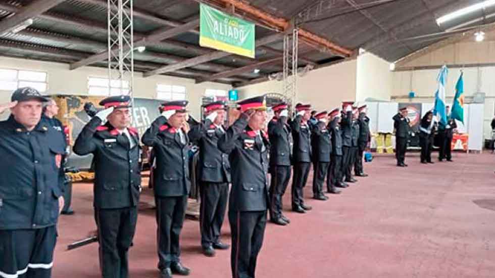 Se reunieron más de cien cuarteles de Bomberos Voluntarios de la Provincia