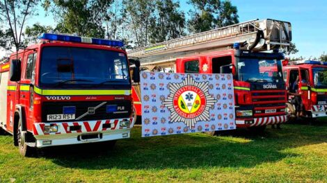 Donación de vehículos para la Junta Nacional de Bomberos Voluntarios