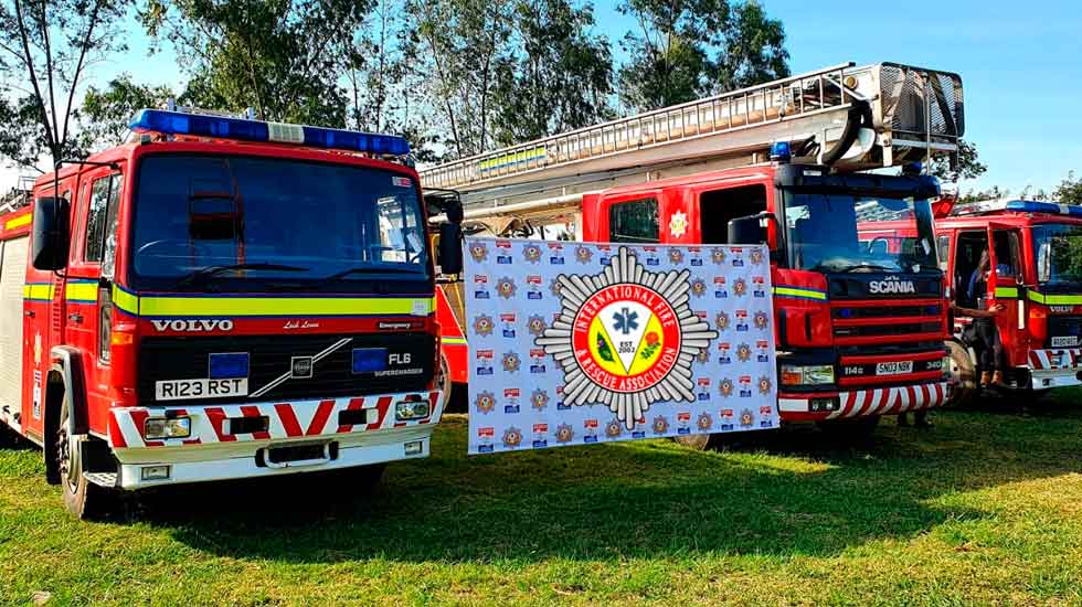 Donación de vehículos para la Junta Nacional de Bomberos Voluntarios