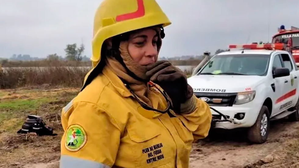 Una mujer será jefa de los Bomberos Voluntarios de Larroque