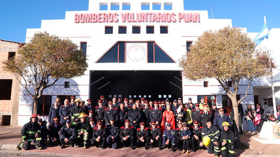 40° aniversario de la Asociación Bomberos Voluntarios Puan