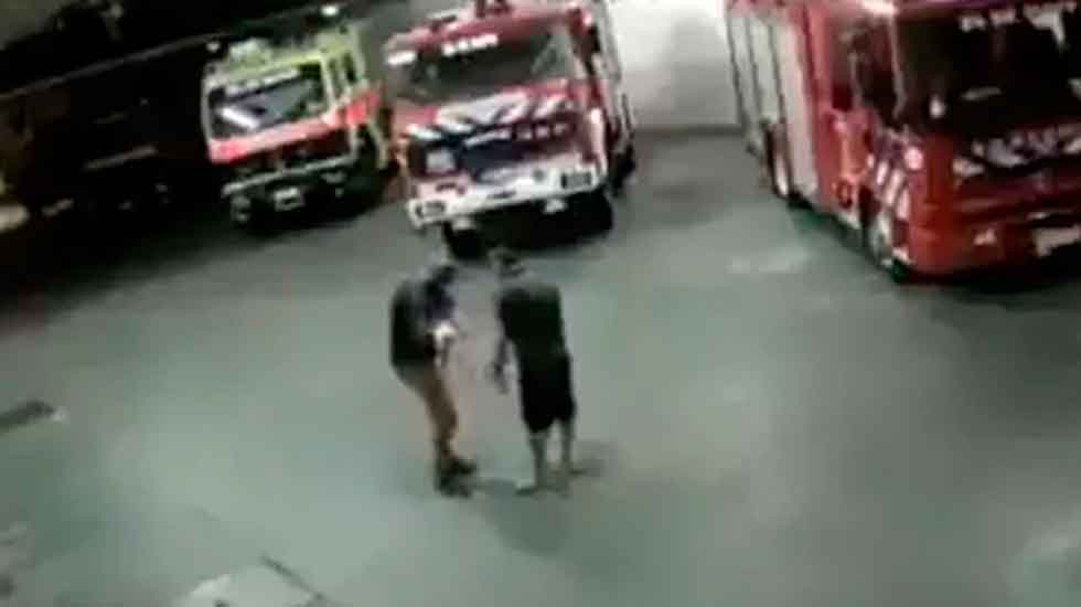 Bomberos de San Juan le salvaron la vida a un bebé