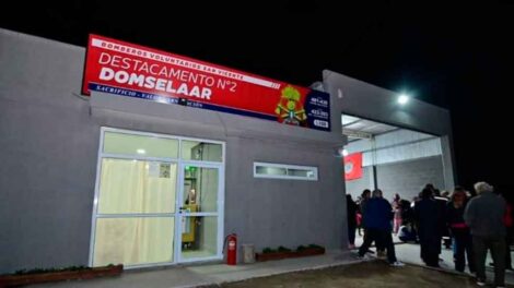 SAN VICENTE: Inauguran el Destacamento N°2 de Bomberos en Domselaar