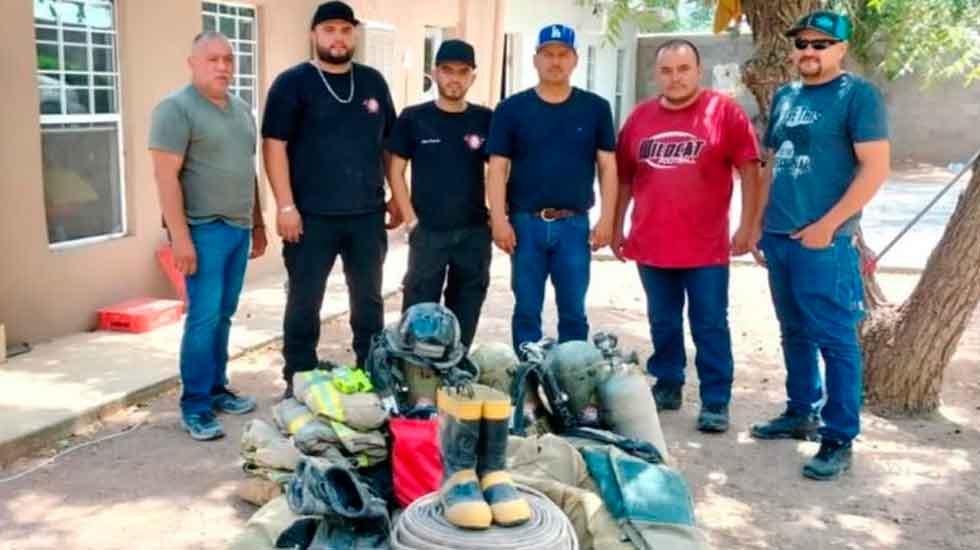 Recibe Protección Civil donación de equipo para Bomberos Voluntarios