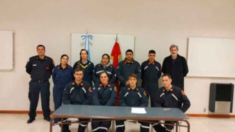 Bomberos Voluntarios incorporó seis nuevos aspirantes