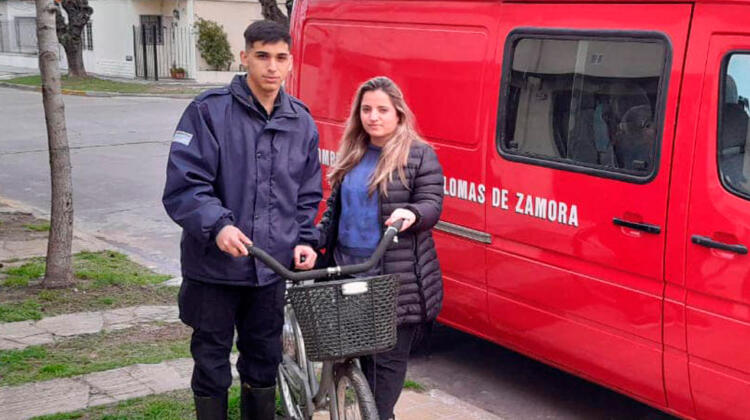 Los Bomberos de Lomas de Zamora recibieron una donación especial