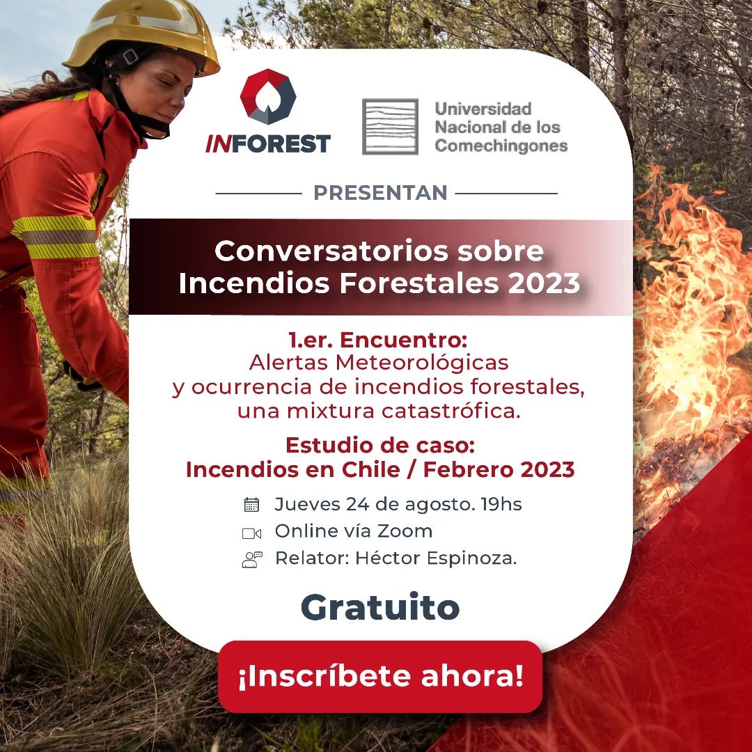 Conversatorios sobre incendios forestales 2023