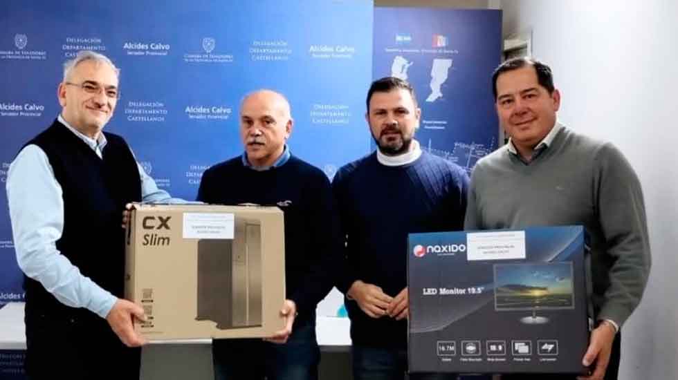 Llegaron recursos para los Bomberos Zapadores de Rafaela