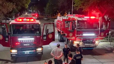Bomberos Voluntarios de San Jorge presentó sus nuevas unidades