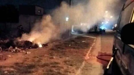 Apedrearon a los Bomberos Voluntarios en Venado Tuerto
