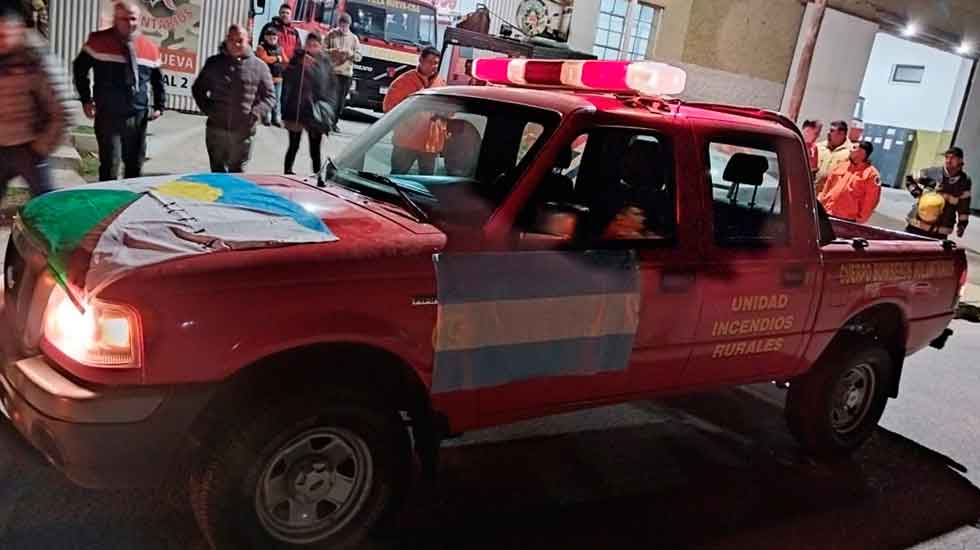 Bomberos Voluntarios de Villa Nueva presentaron una nueva unidad