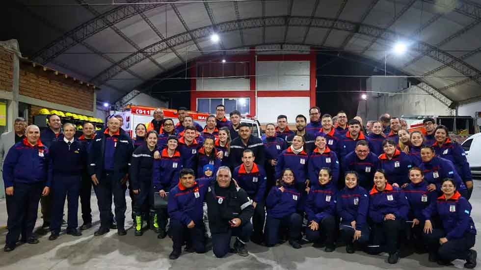 En Maipú los Bomberos Voluntarios son un orgullo