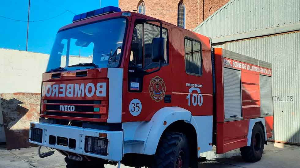 Nueva unidad para los Bomberos Voluntarios de Punta Alta