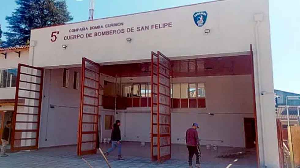 Entregarían nuevo cuartel de Bomberos de Curimón