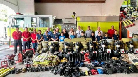 Bomberos de Álamos aumentan capacidad con donaciones de EU