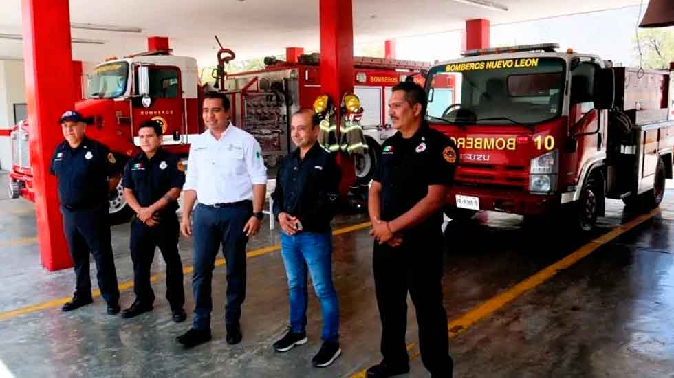 Reabre Santa Catarina estación 4 de Bomberos