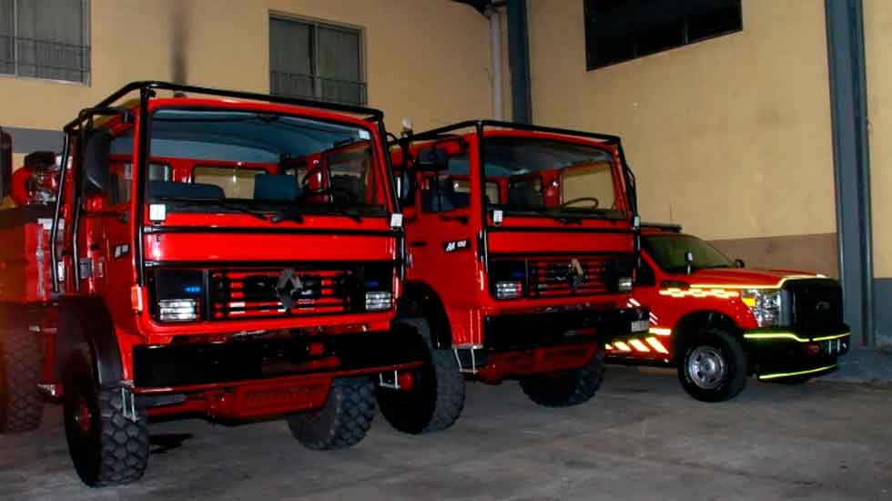 Bomberos Voluntarios de Olavarría con tres nuevas unidades