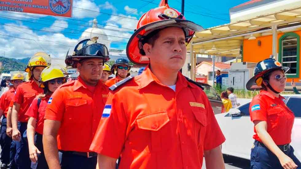 Bomberos de Matagalpa conmemoran 60 aniversario de fundación