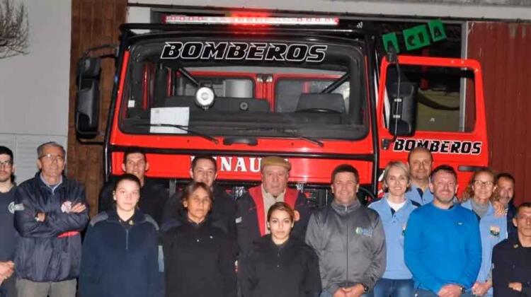 Bomberos Voluntarios de Maciá recibió nueva Unidad Forestal