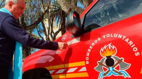 Bomberos Voluntarios de San Pedro con nueva unidad
