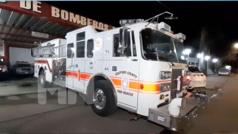 Bomberos Voluntarios de San Salvador recuperan camión americano 