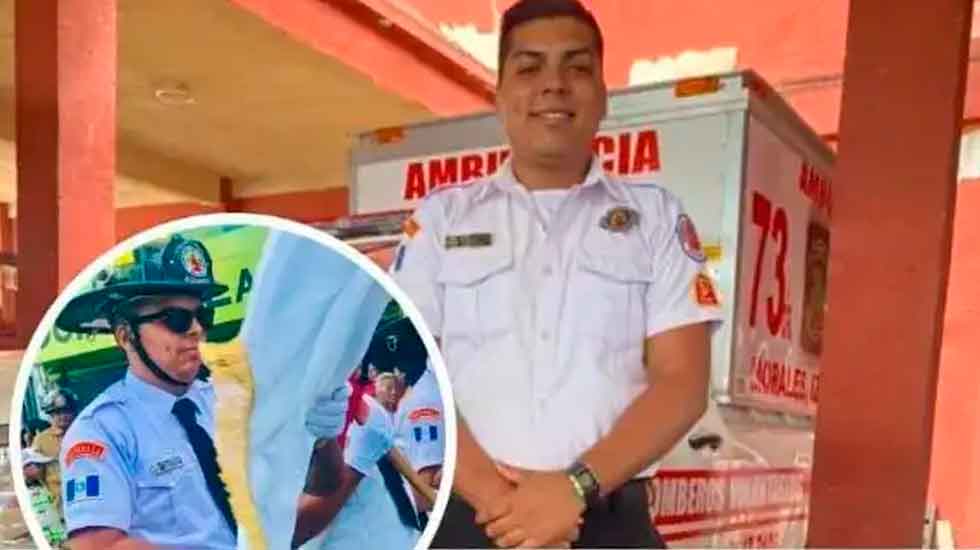 Socorrista fallece en el cumplimiento de su deber tras explosión de camión