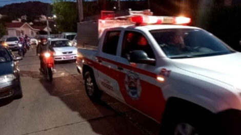 Los bomberos de Carlos Paz recibieron el agradecimiento de todos