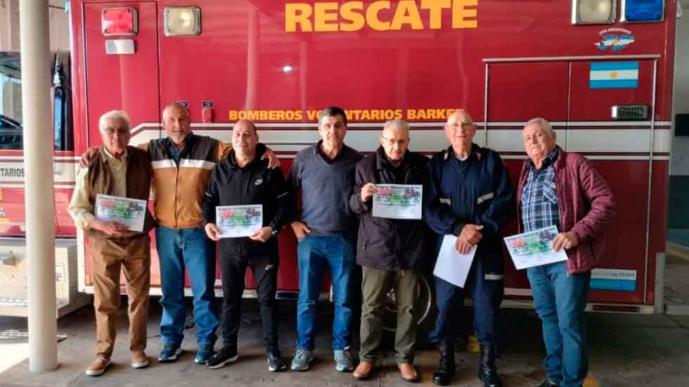 Encuentro de Bomberos de Reservistas en Barker