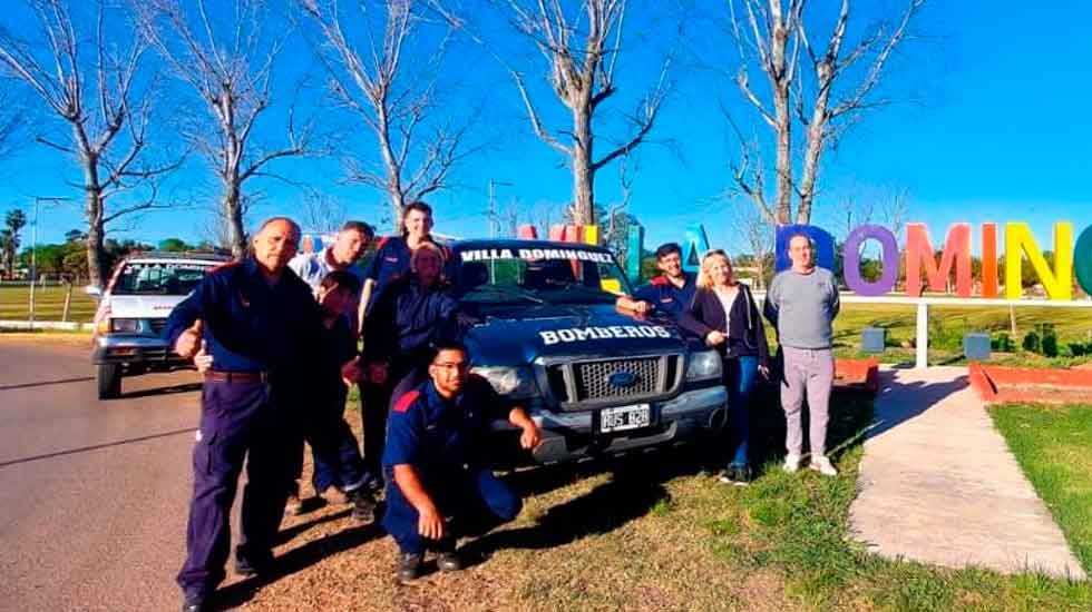 Nueva unidad para el cuartel de bomberos de Domínguez