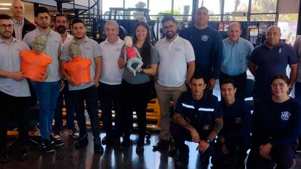 Bomberos de Matheu brindaron una capacitación en RCP