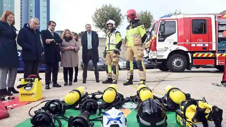 Los Bomberos de Burgos reciben dos nuevos camiones