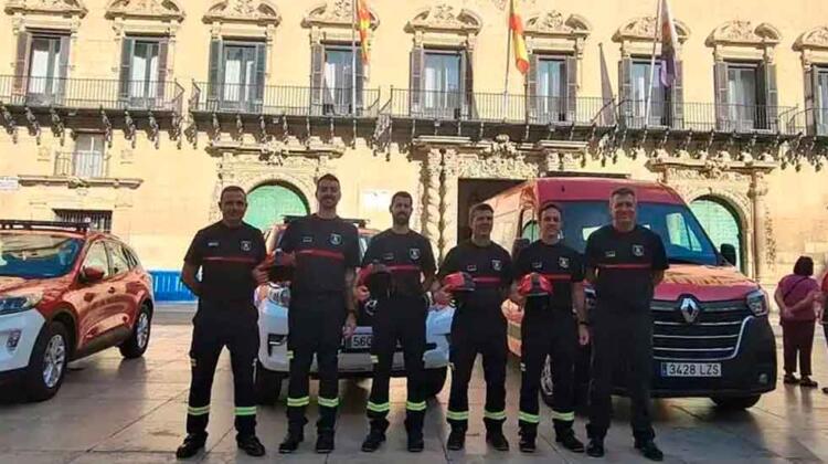 Nuevos vehículos y material para los Bomberos de Alicante