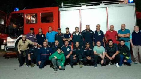 Bomberos Voluntarios de Bellocq incorporaron una autobomba 