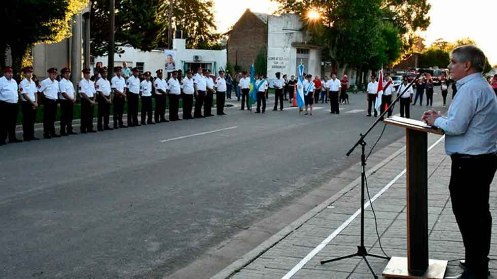 Bomberos Voluntarios de Moquehuá celebró un nuevo aniversario