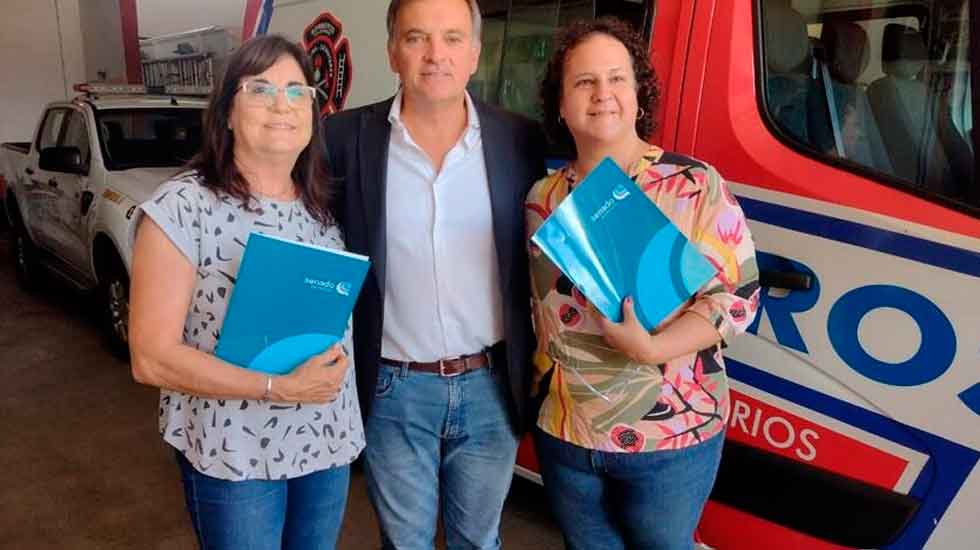 Bomberos recibió un aporte para comprar un camión cisterna