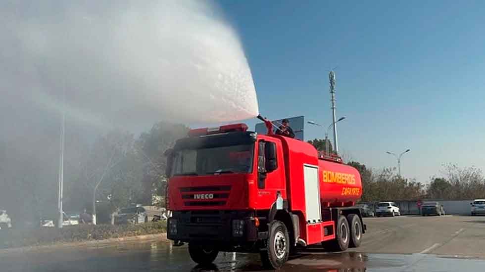 Bomberos Voluntarios de Cafayate adquirió una nueva autobomba