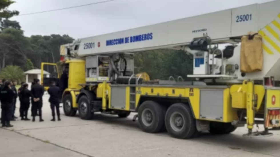 Curso de operador de hidroelevador para bomberos