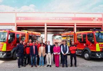 Los Bomberos de Mallorca modernizan la flota con dos camiones nuevos
