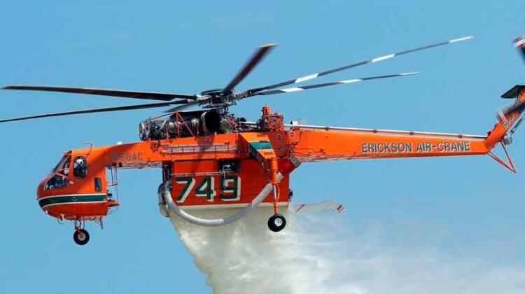 Seis potentes helicópteros se sumarán al combate incendios forestales